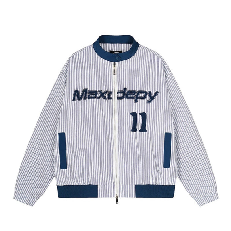 The Pitstop Pinstripe Jacket