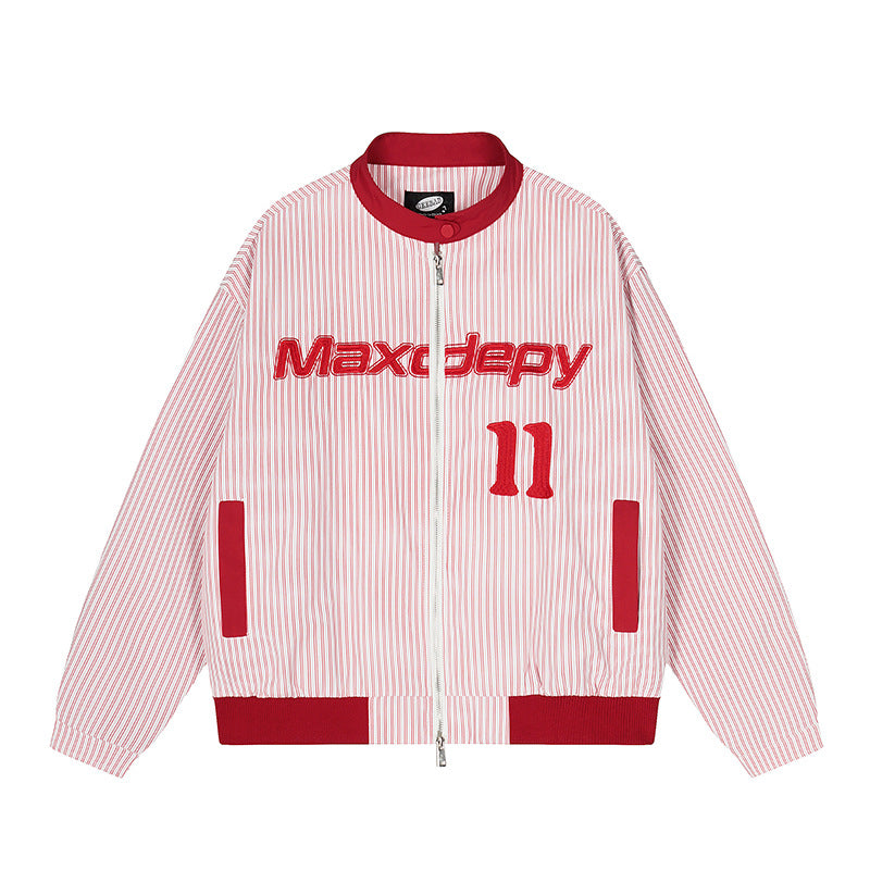 The Pitstop Pinstripe Jacket