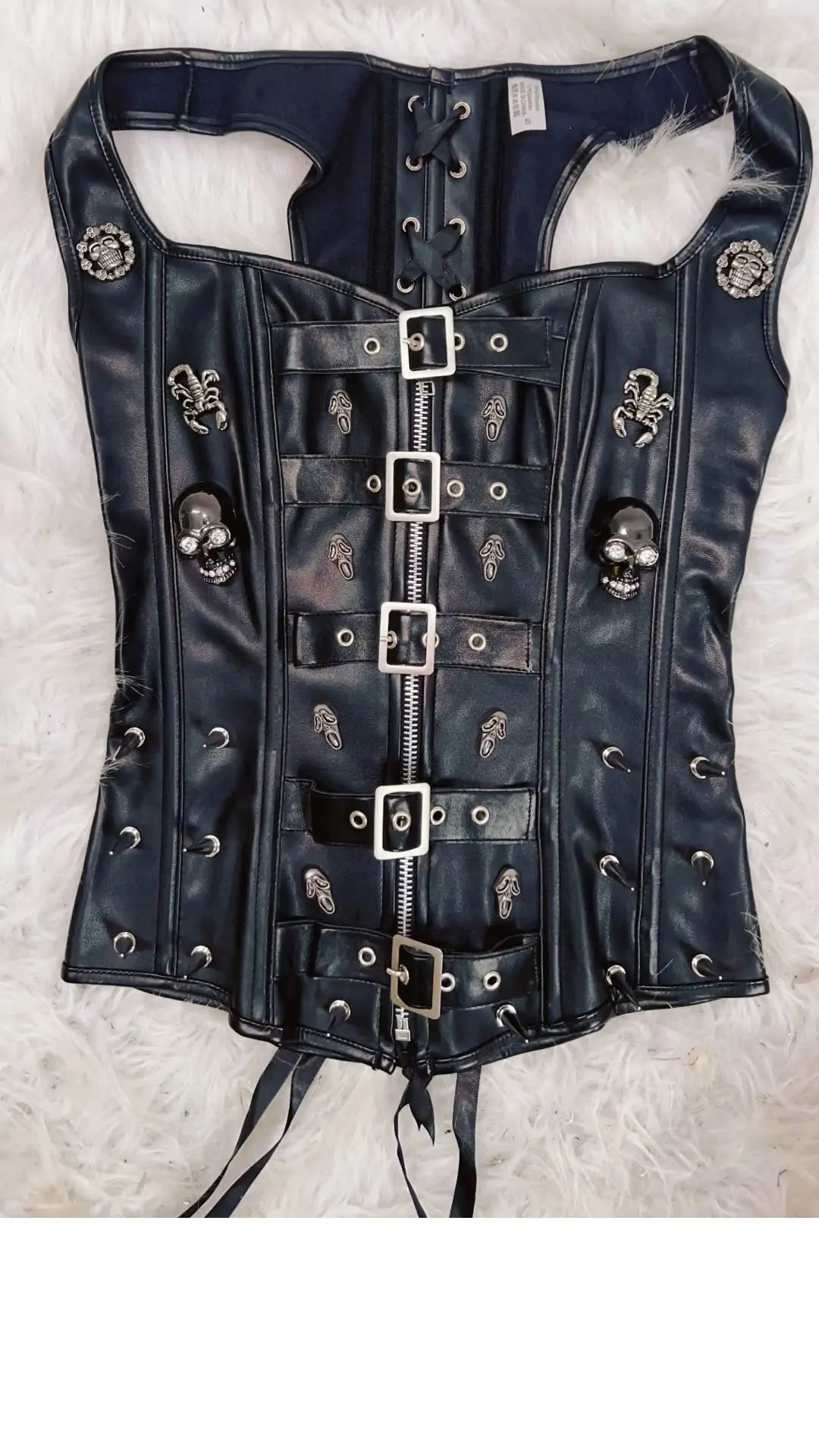 The Scorpion Zip Corset