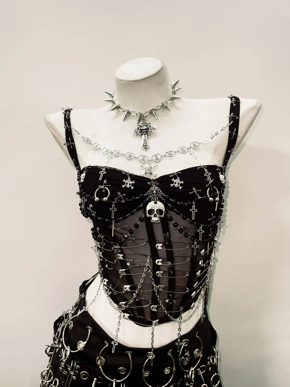 The Catacomb Chain Bustier