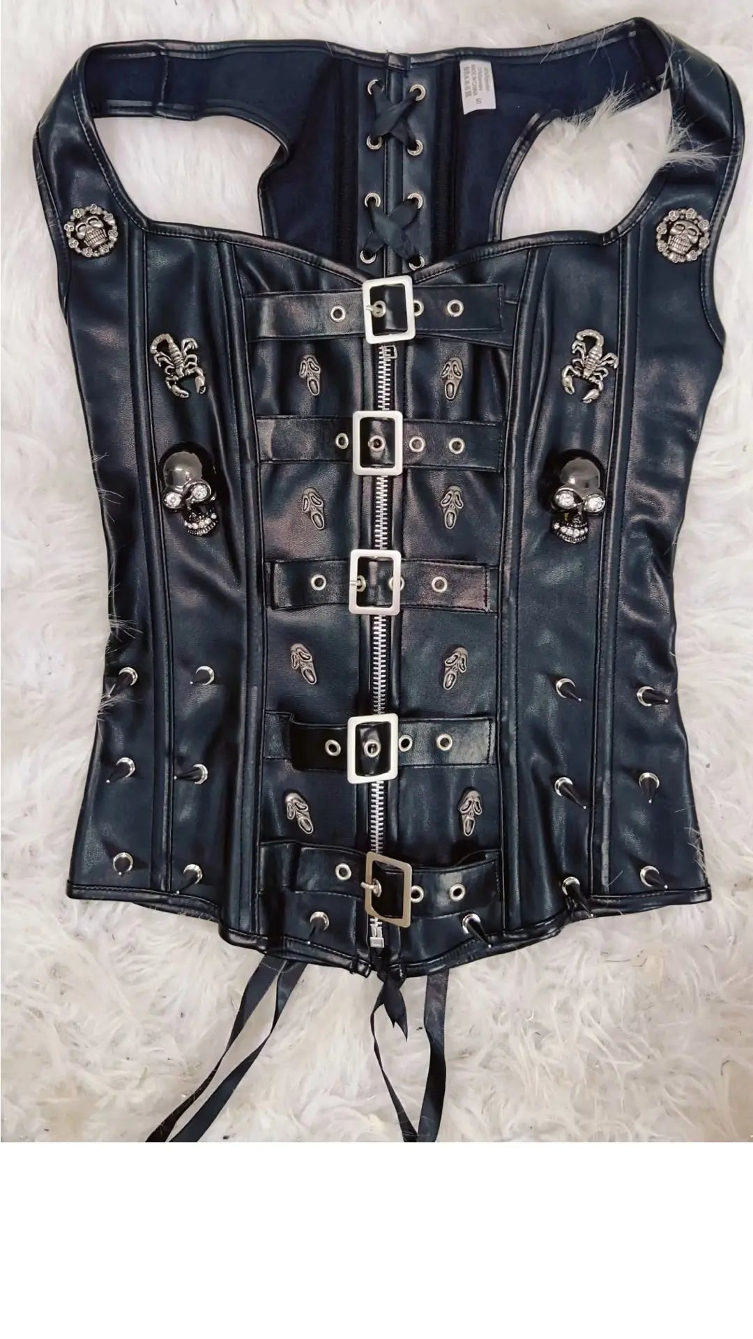 The Scorpion Zip Corset