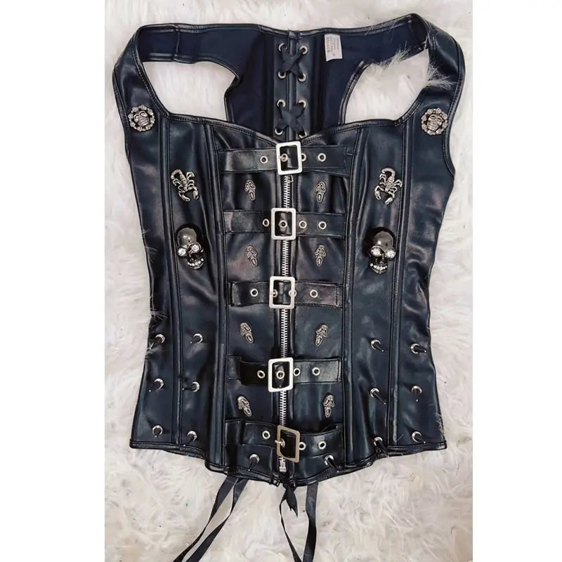 The Scorpion Zip Corset