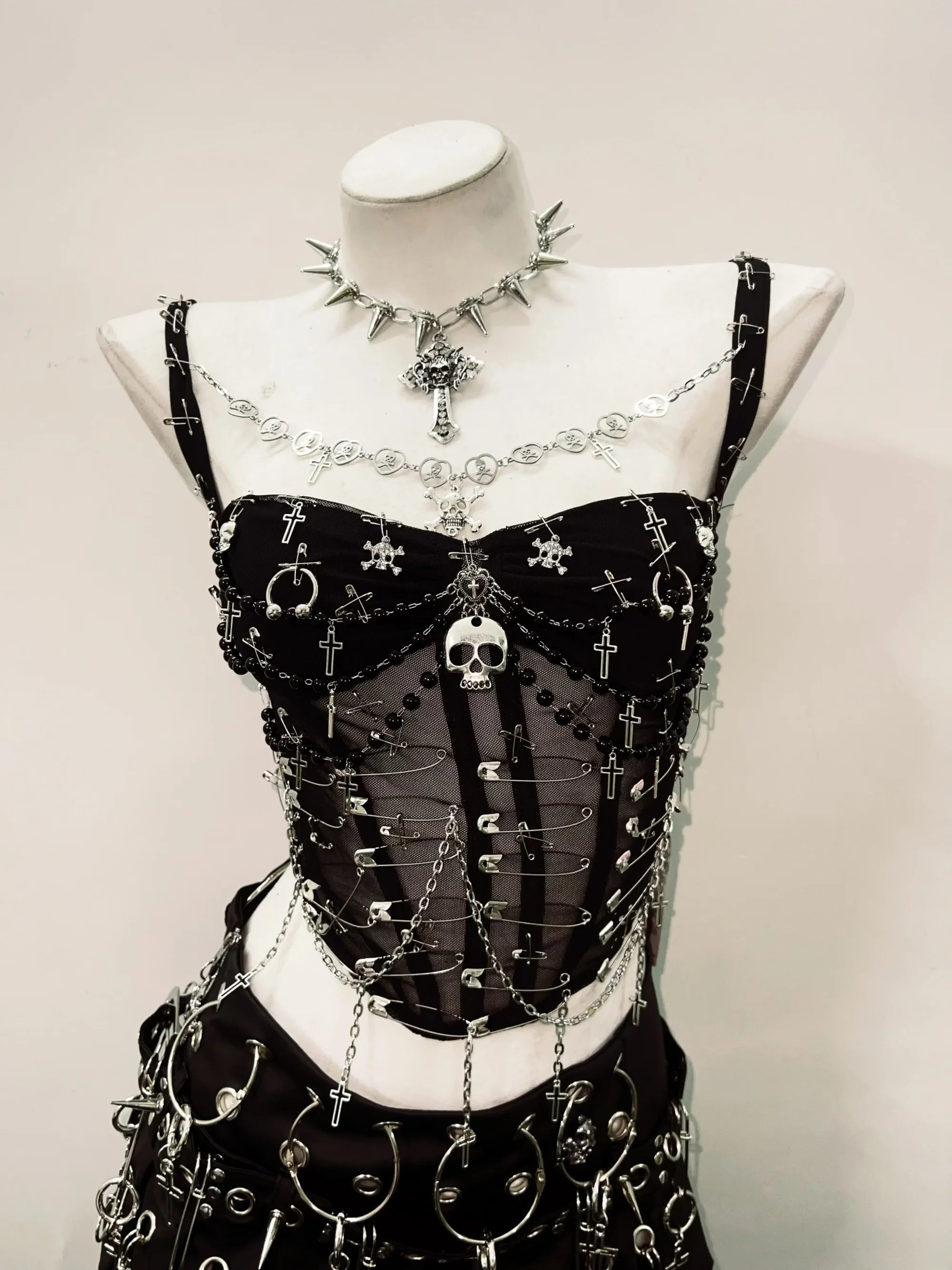 The Catacomb Chain Bustier