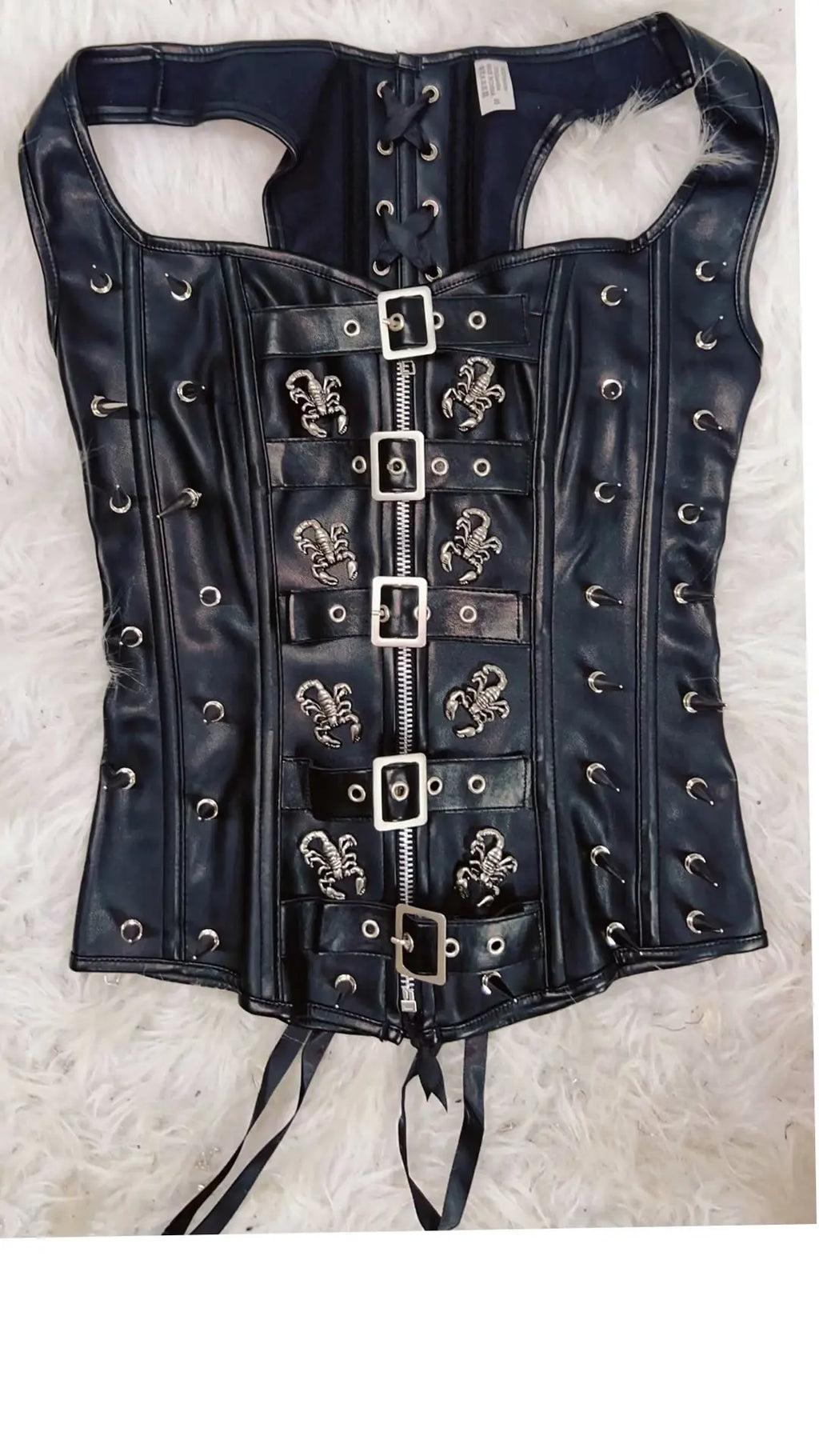 The Scorpion Zip Corset