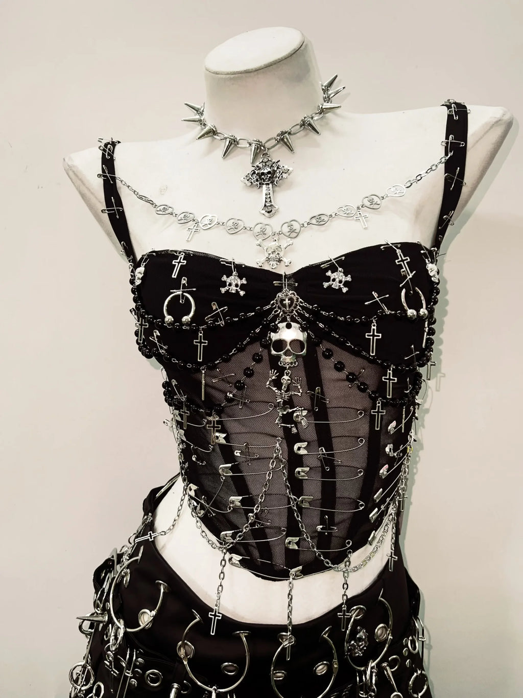 The Catacomb Chain Bustier