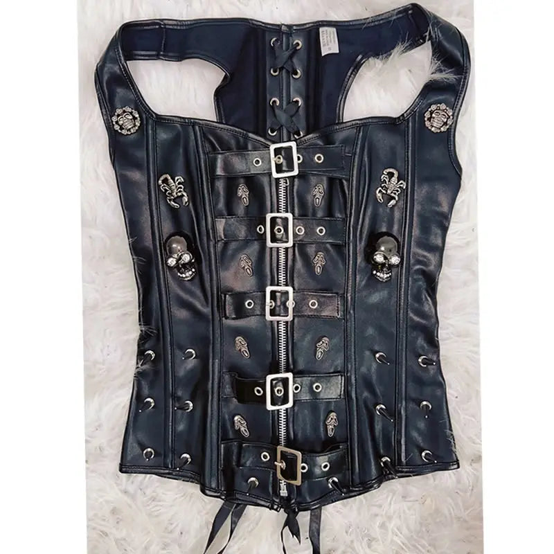 The Scorpion Zip Corset