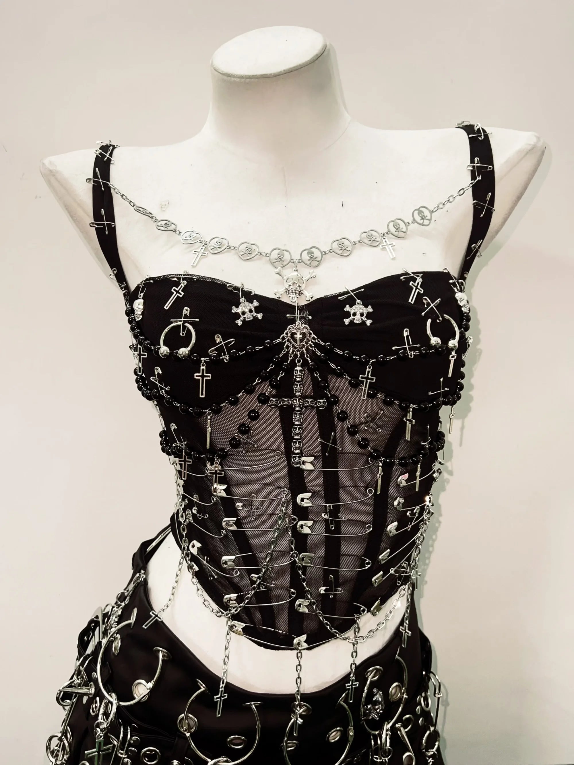 The Catacomb Chain Bustier