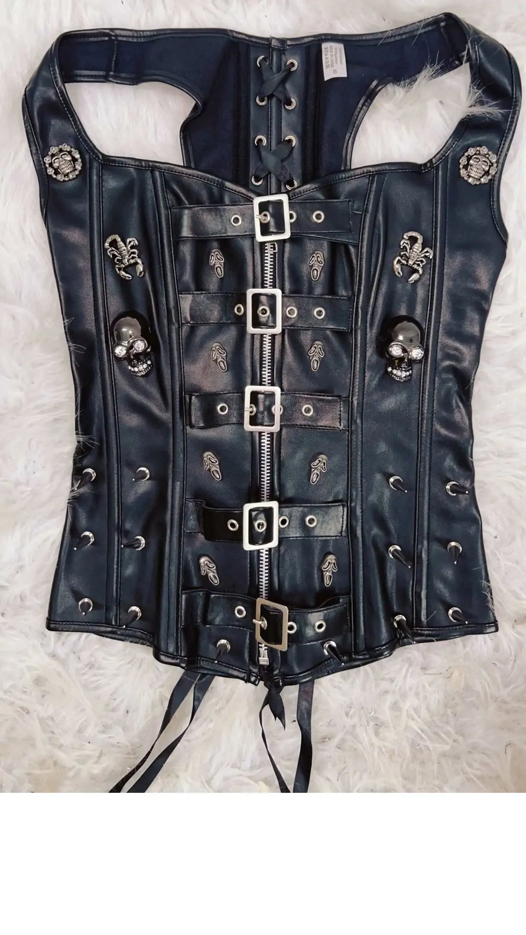 The Scorpion Zip Corset