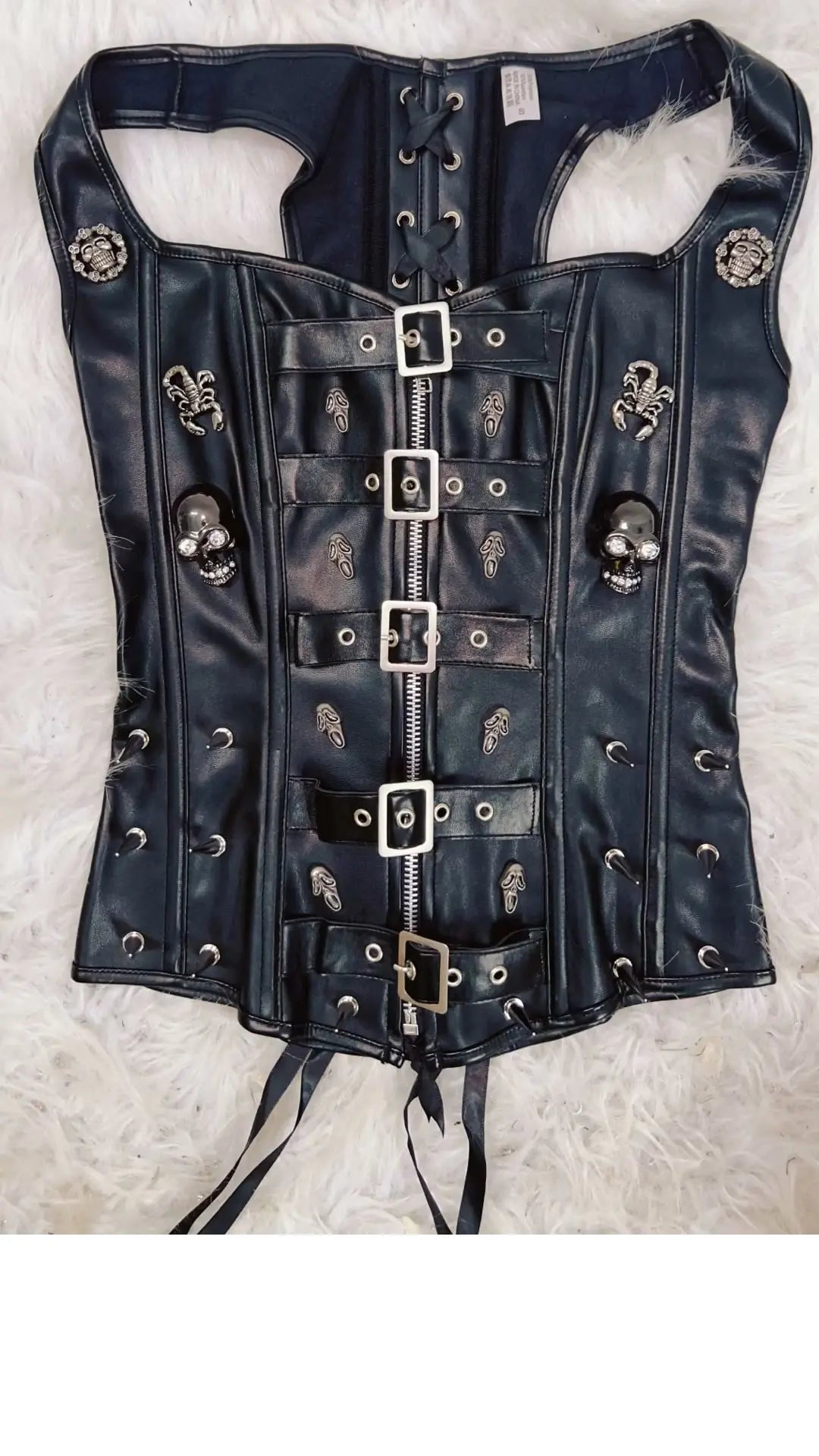 The Scorpion Zip Corset