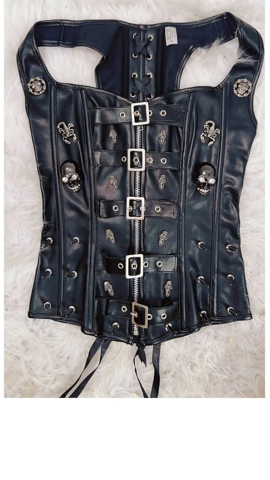 The Scorpion Zip Corset