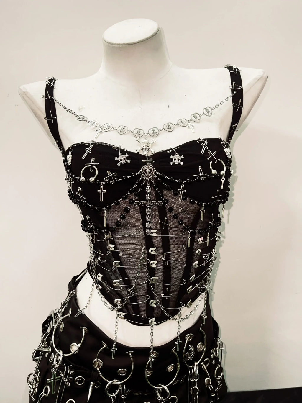 The Catacomb Chain Bustier