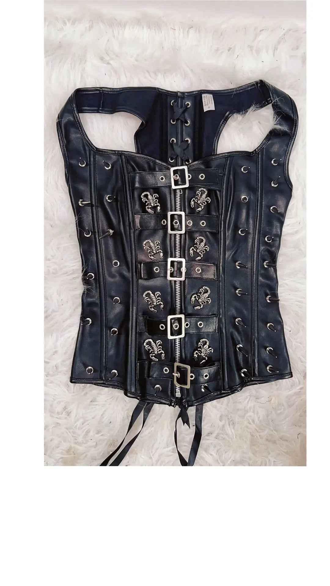 The Scorpion Zip Corset