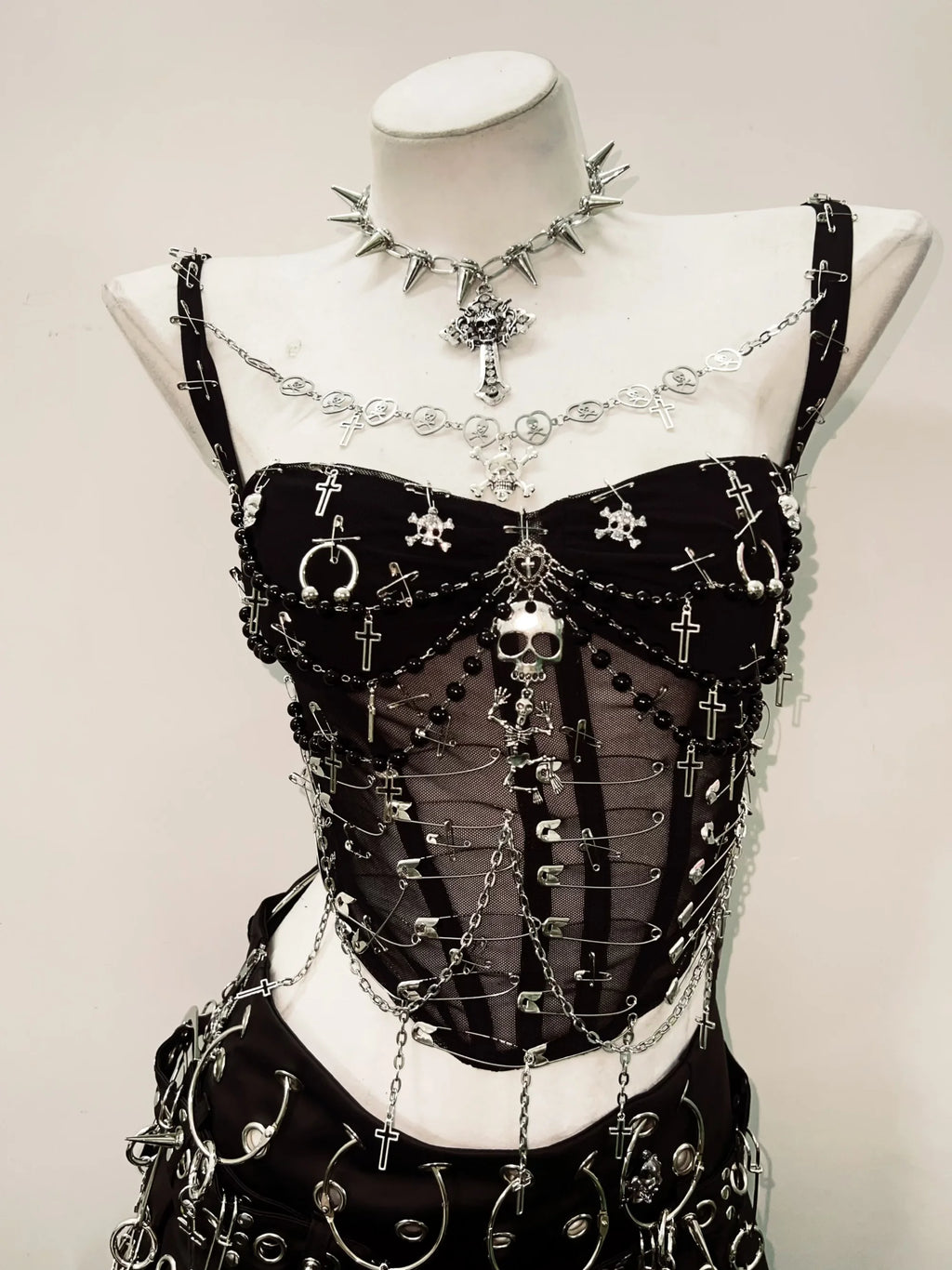The Catacomb Chain Bustier