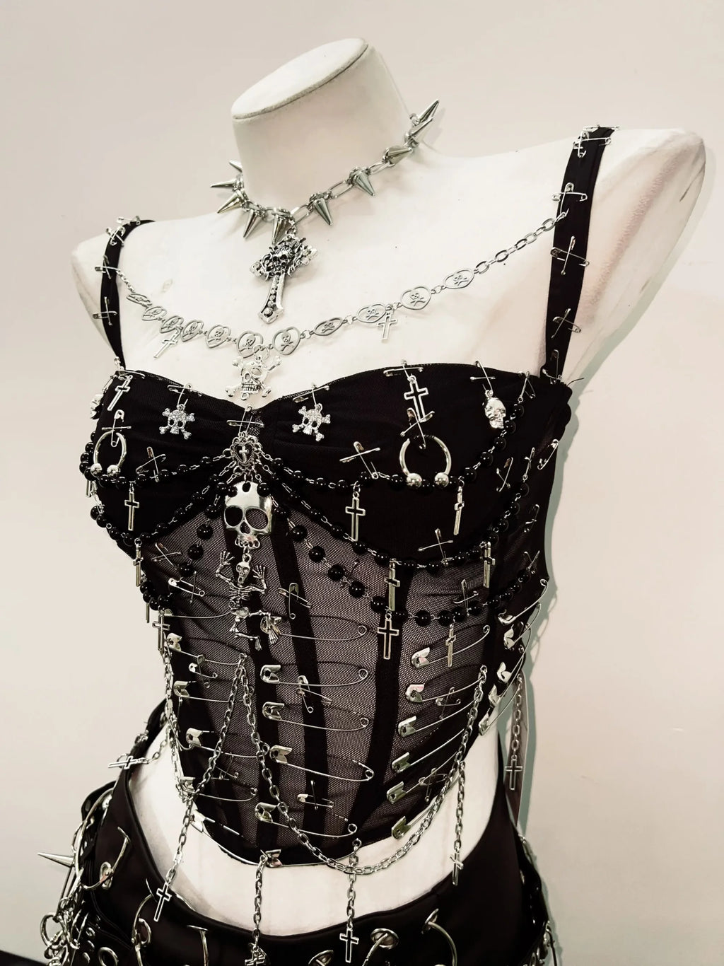 The Catacomb Chain Bustier