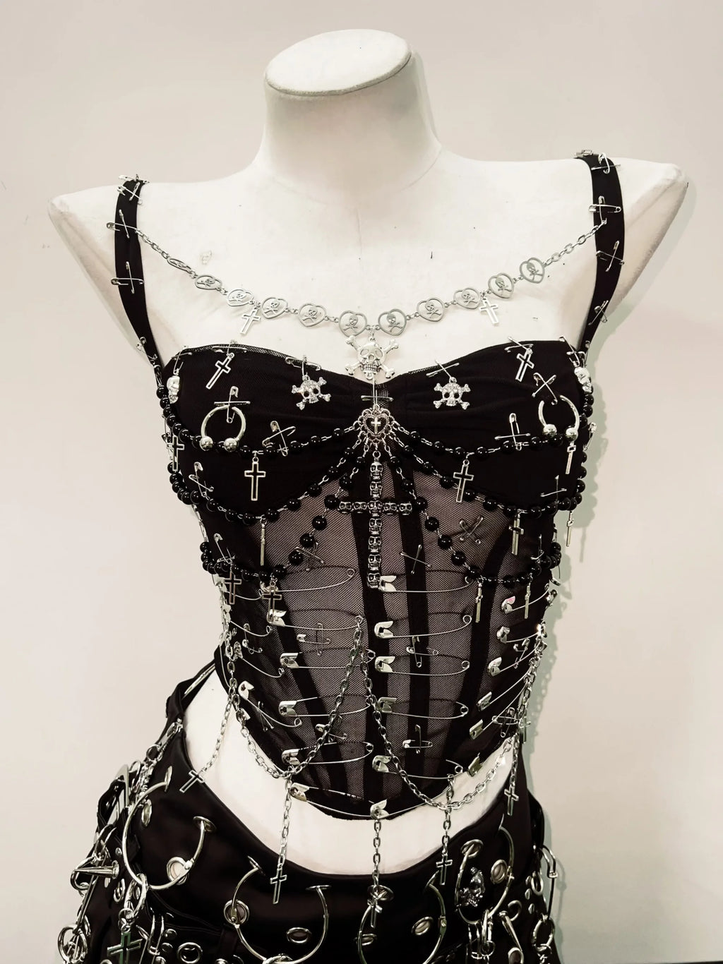 The Catacomb Chain Bustier