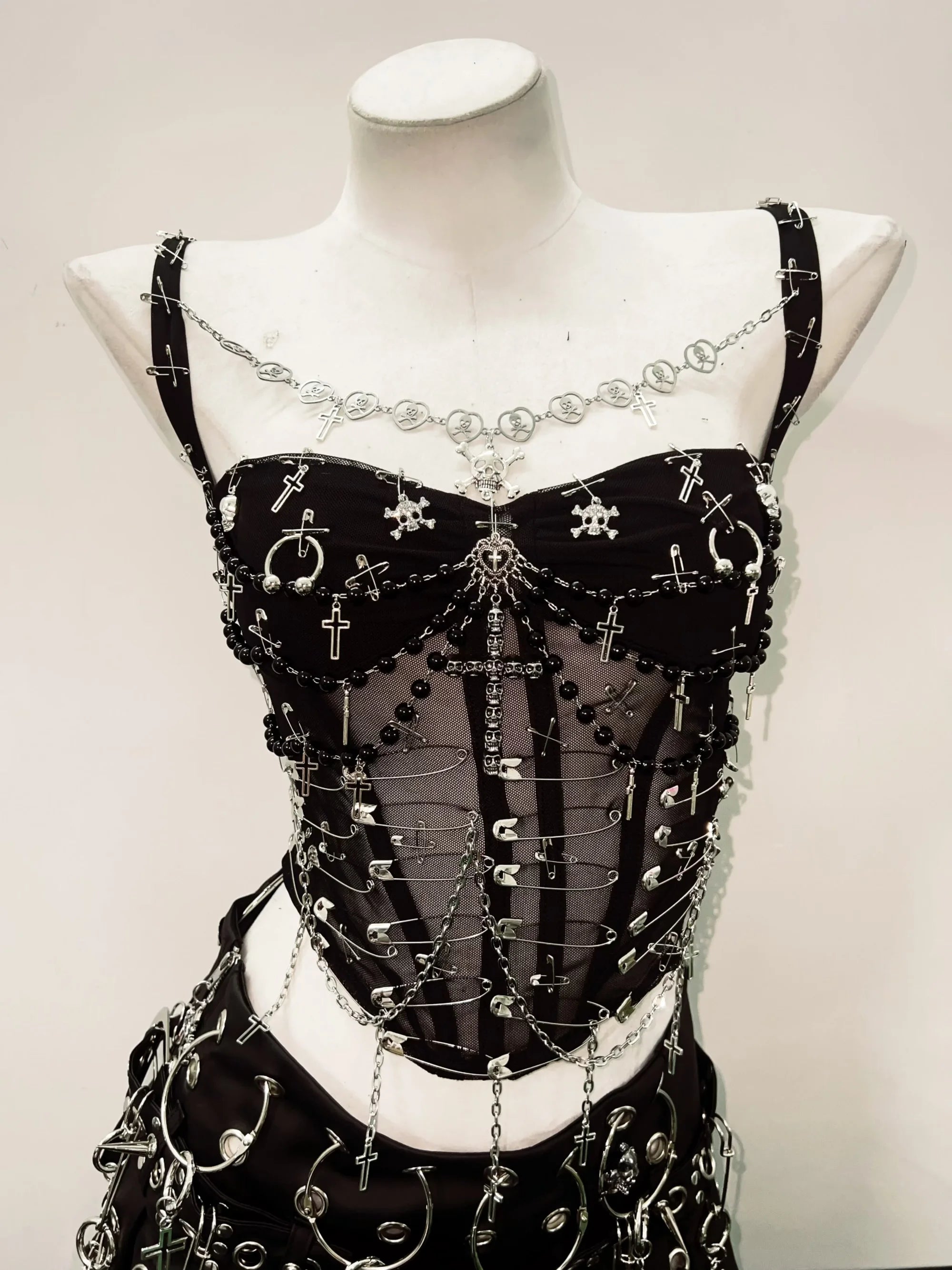 The Catacomb Chain Bustier