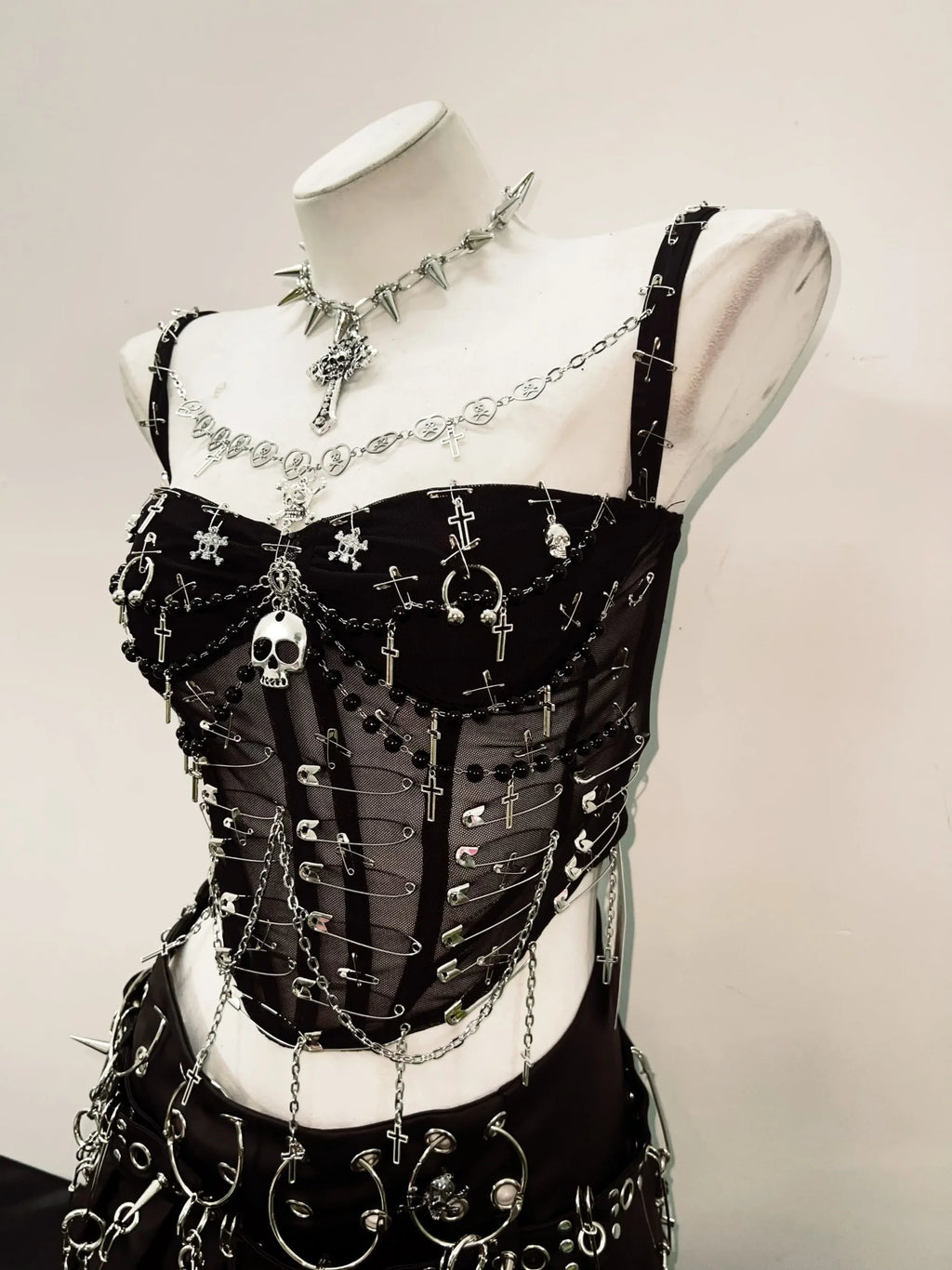 The Catacomb Chain Bustier