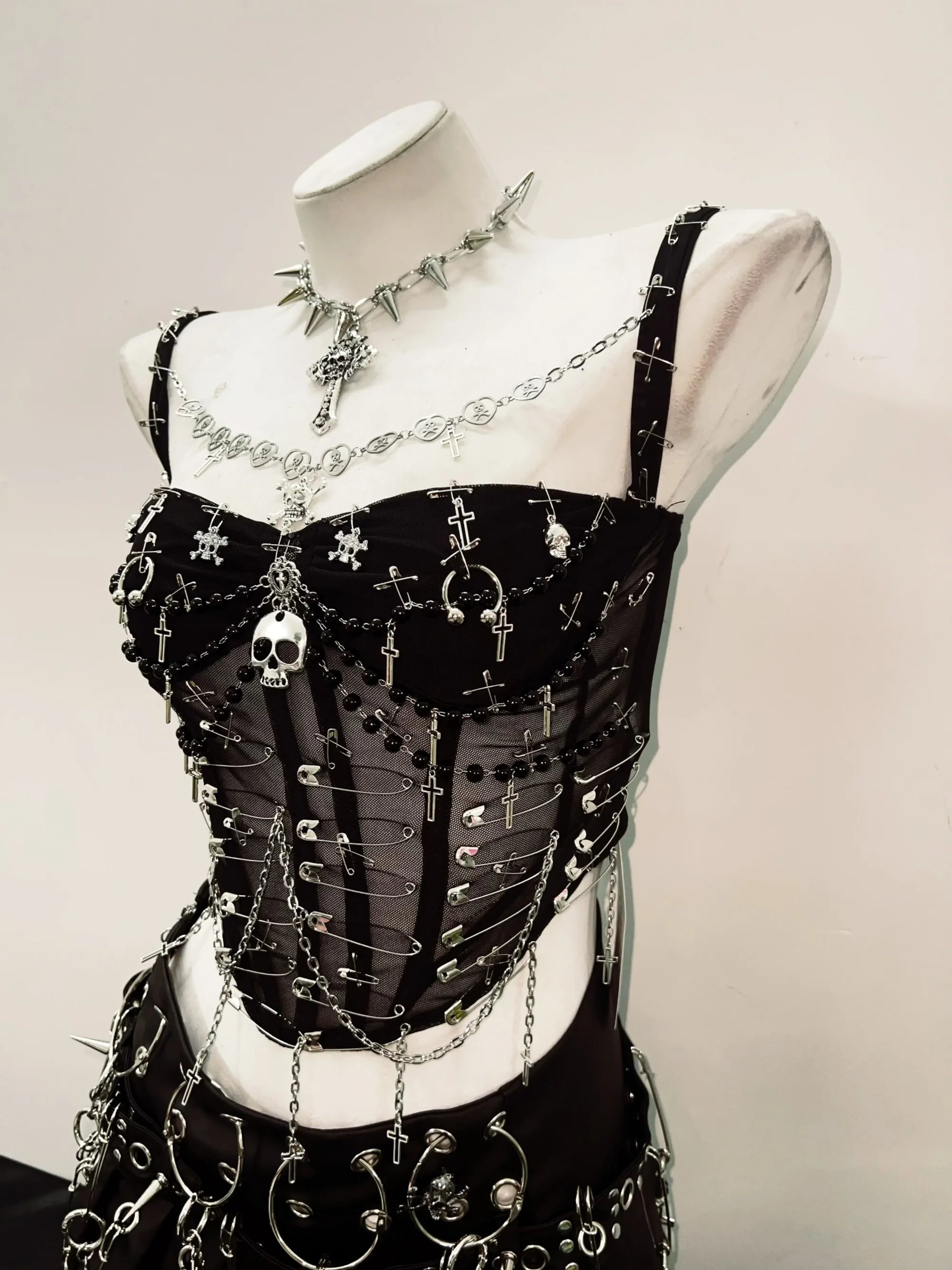 The Catacomb Chain Bustier
