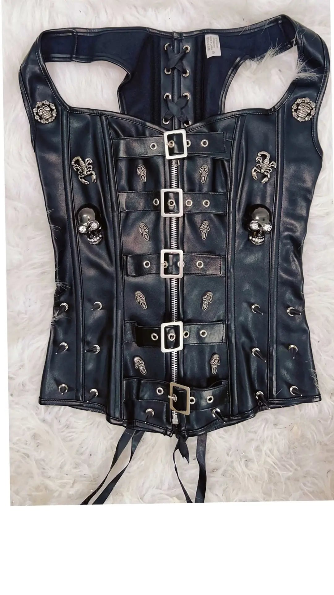 The Scorpion Zip Corset