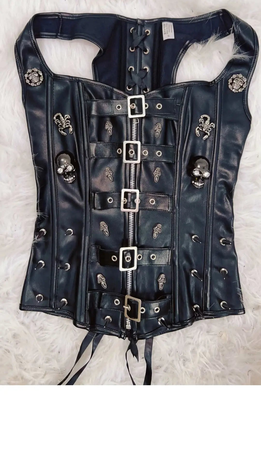 The Scorpion Zip Corset