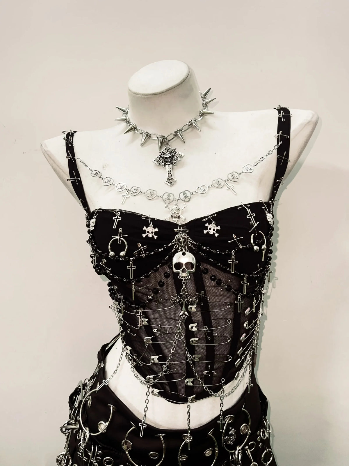 The Catacomb Chain Bustier