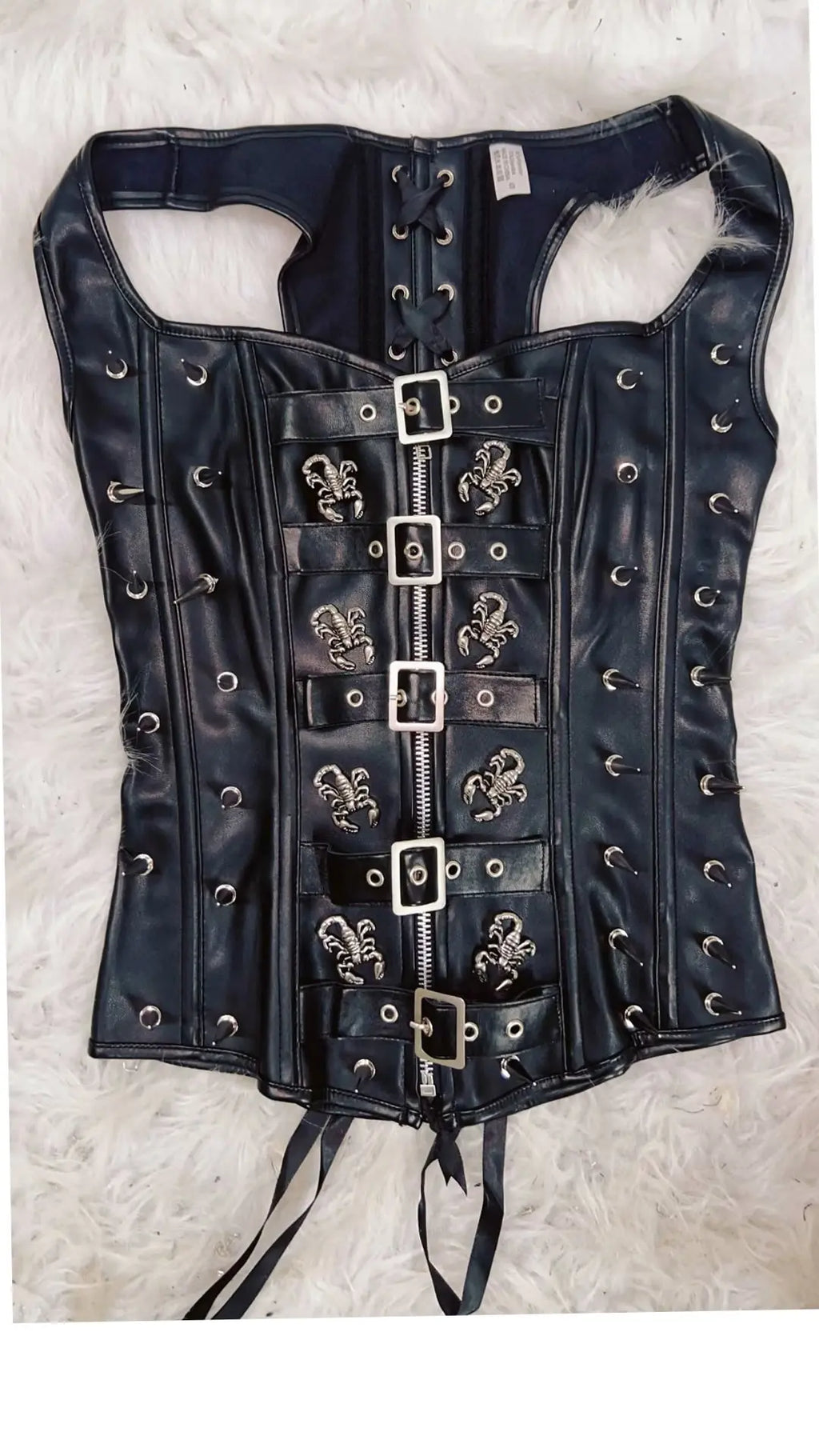 The Scorpion Zip Corset
