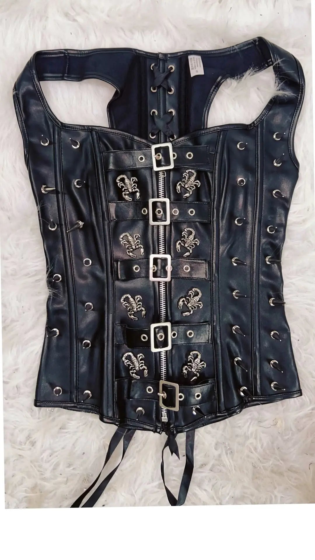 The Scorpion Zip Corset