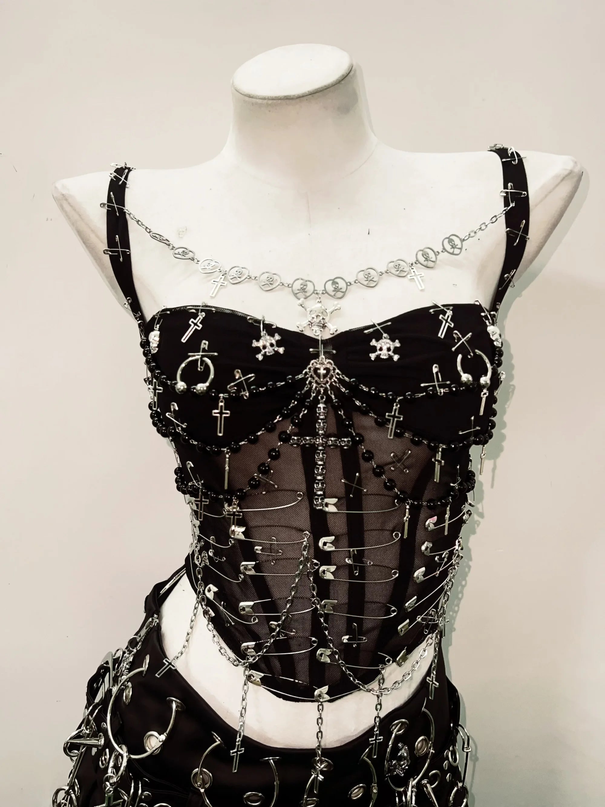 The Catacomb Chain Bustier