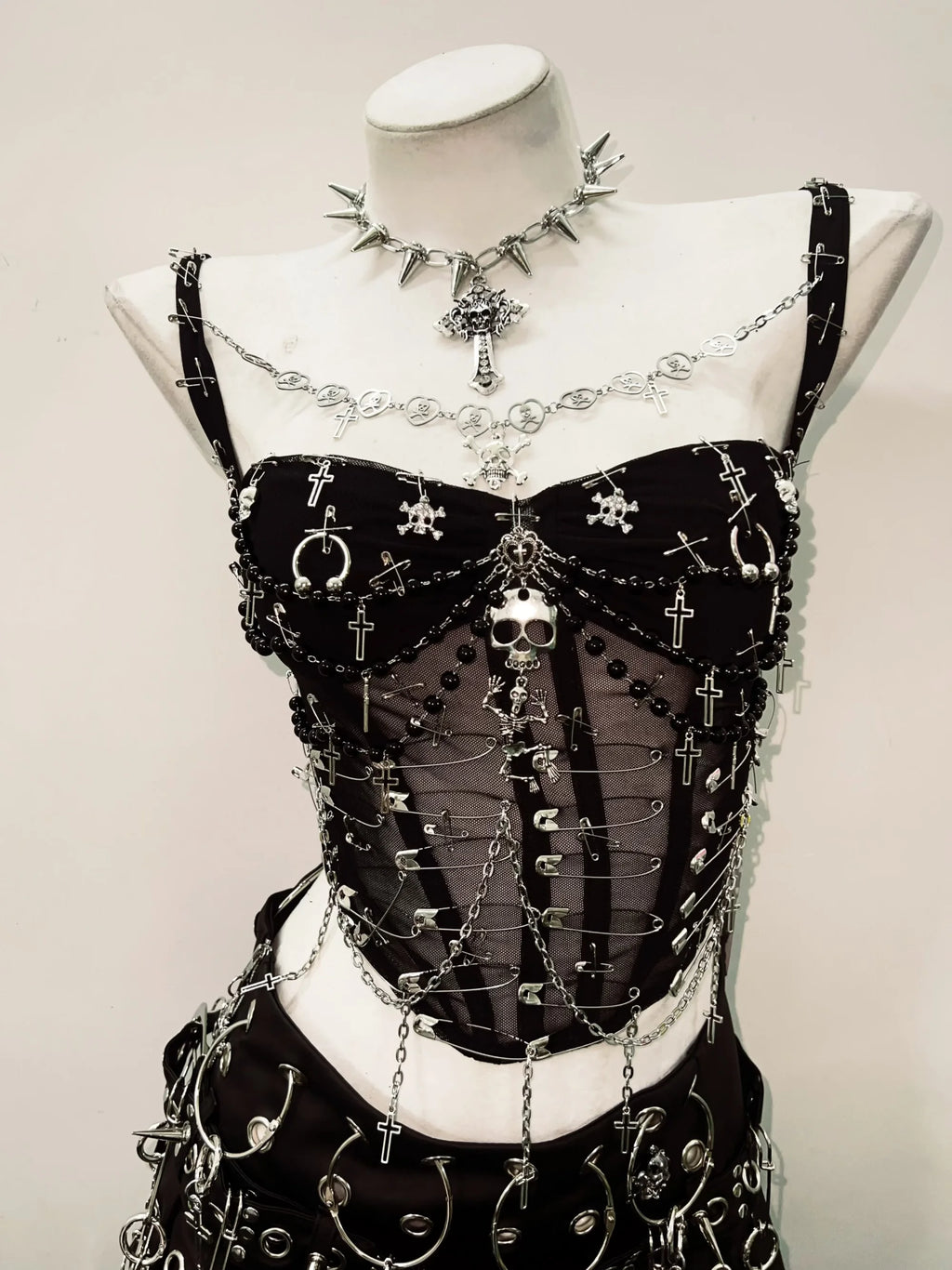 The Catacomb Chain Bustier