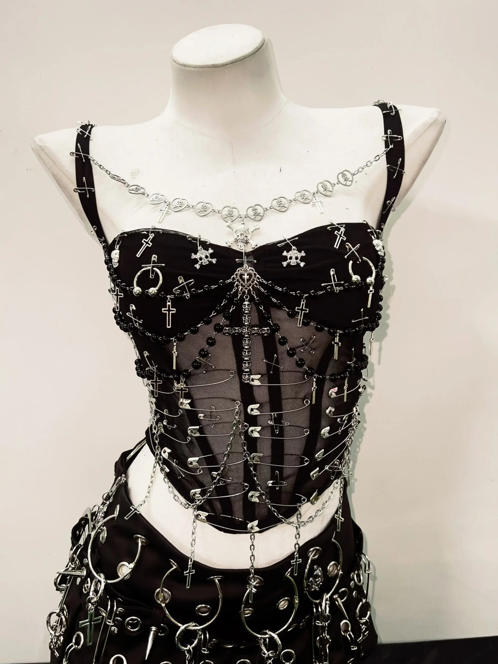 The Catacomb Chain Bustier